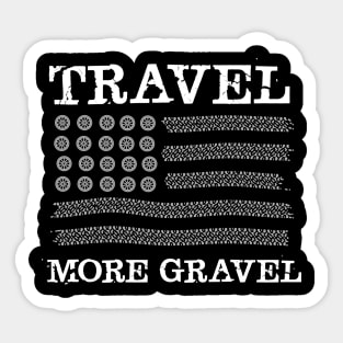 Vintage US Flag Off Road Vehicle Sticker